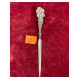 Vintage Sterling Silver Art Nouveau Letter Opener