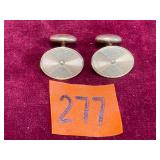 14K Gold Cuff Links, 1 pair