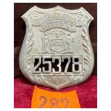 Vintage NYC Tow Truck Driver Badge
