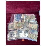 CURRENCY:  Various Foreign Bills