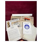 Various Vintage Military Pamplets, Maps & More