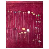 Vintage Hat and Stick Pins
