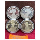 COIN:  2000, Double Obverse Walking Liberty...