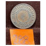 Antique 1891 Masonic Penny, Kearney Chpt, Nebraska