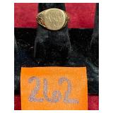 14K Gold Ring, Size 4