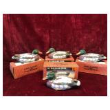 Lot of Wood Mallard Ducks