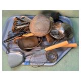 lots of vintage kitchen gadgets