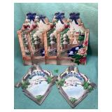 Vintage cardboard decorations