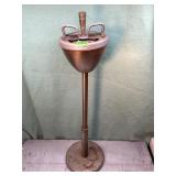Vintage Push Down Pedestal Ashtray