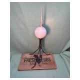 Antique lightning rod