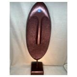 MCM tribal style wooden sculpture