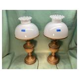 Pair of Antique Table Lamps