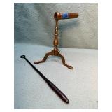 Antique brass goffering iron