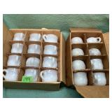 Small Vintage Glass Mugs