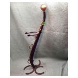 Horseshoe themed umbrella/ashtray stand