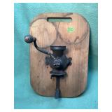 Antique cast-iron grinder