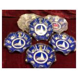 Vintage 50th Anniversary Plates