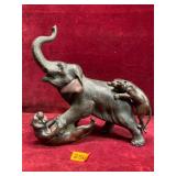 Antique Bronze Asian Figure