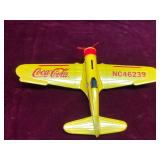 Coca-Cola Die Cast Plane Replica