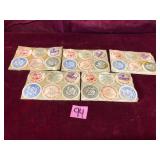 Lot of Wooden Nickels