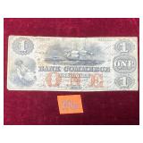 CURRENCY:  1801, GA $1 Note, #21021