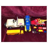 Lot of Vintage Toy Trucks