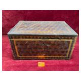 Vintage Veneer Hobo Art Style Box