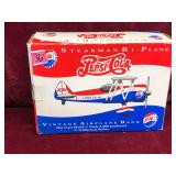 Vintage Pepsi-Cola Airplane Bank