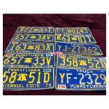 PA License PLates
