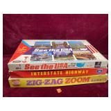 Variety of Vintage Board Games