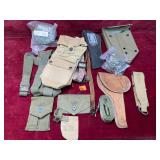 Various military accessories & more
