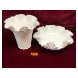 Vintage Milk Glass