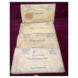 Vintage License Plates & Shipping Sleeve