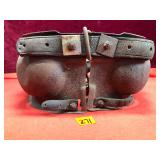 Antique Bull Blinder, Military Pack Animals