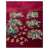 Vintage M&M Christmas Light Covers