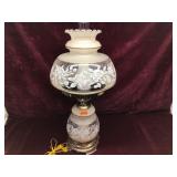 Vintage QUOIZEL Satin Lacc Hurricane Gone With...