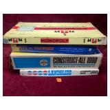 Various Vintage Board Games