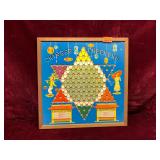 Wooden Checkers Board