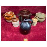 Lot of Various Crocks, Jugs, Bean Pots etc