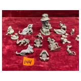 Vintage Pewter & Metal Figures