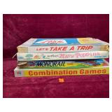 Variety of Vintage Board Games