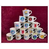 Lot of Various Vintage Boys Scout Mugs
