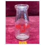Vintage Rocky Spring's Dairy, Glass Bottle