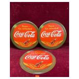 1999 Metal Coca-Cola Signs, 03 ea