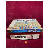 Variety of VIntage Board Games