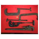 TOOLS: Rigid Pipe Wrench, Clamps & More