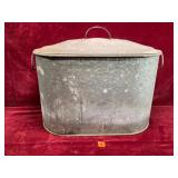 Antique Galvanized Canning Pot
