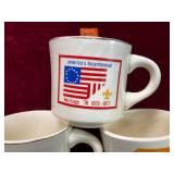 Lot of Various Vintage Boy Scout Mugs