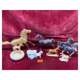 Vintage Horse Decorations