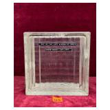 Vintage Glass Window Block